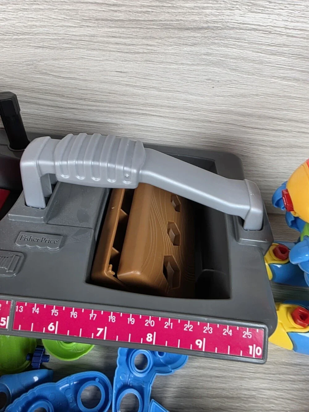 Fisher Price Build & Play Dino Tool Set Parts Lot Drill Toolbox T-Rex SU15